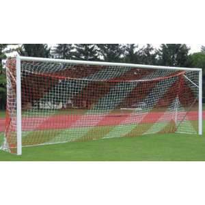 Сетка для большого футбола Fts5 Красно белая